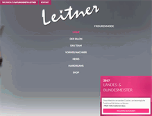 Tablet Screenshot of friseur-leitner.at